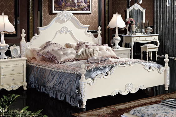 法式简约双人床