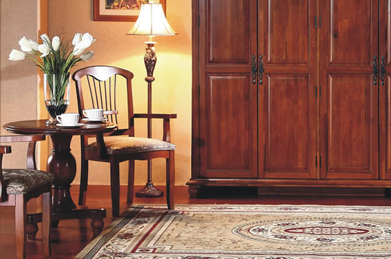 英式乡村纯实木扶手椅