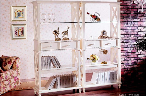 韩式田园间厅柜