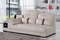 现代高档真皮多人位沙发（左方向）