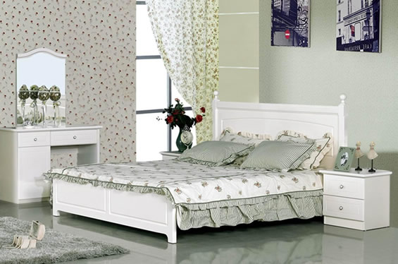 韩式风格1.8米大床