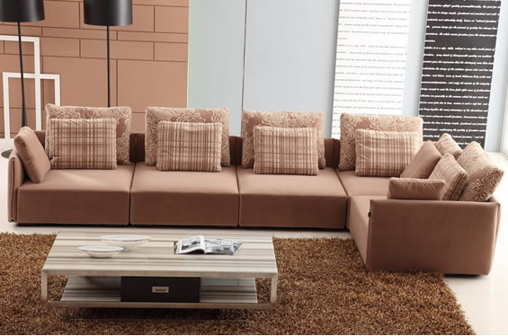 转角三人位沙发