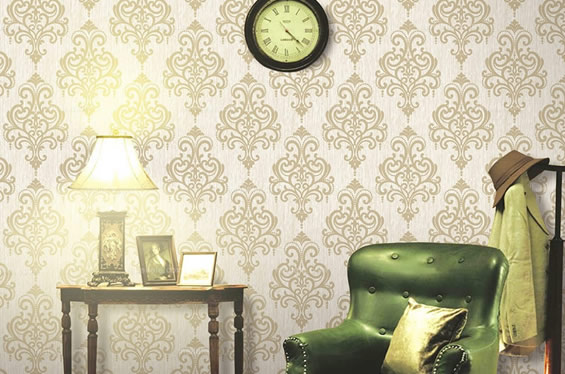 欧式压纹墙纸