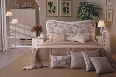 地中海风格实木床