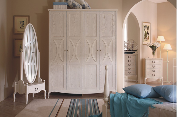 地中海四门衣柜