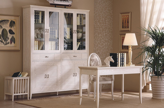 地中海四门书柜