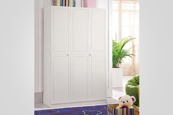 韩式田园三门衣柜