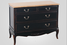 法式风格实木四斗柜