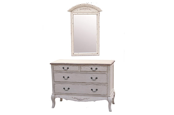 法式风格实木梳妆台