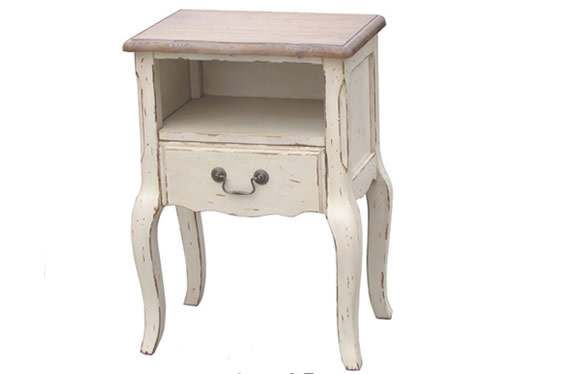 法式风格实木一抽床头柜