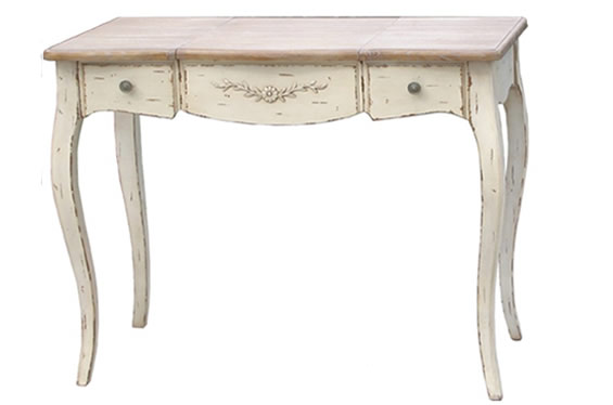 法式风格可翻盖梳妆桌