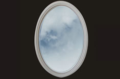 法式风格椭圆镜