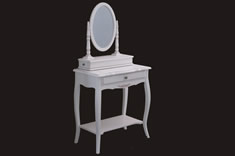 法式风格可伸缩梳妆台