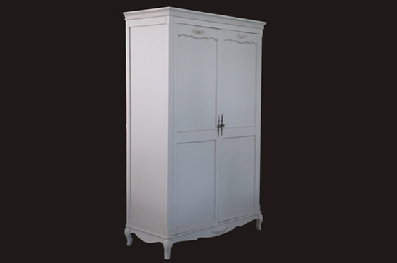 法式风格弯腿双门衣柜
