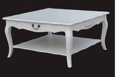 法式风格实木大方茶几
