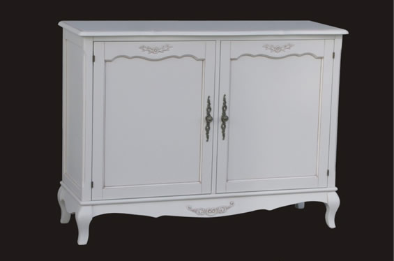 法式风格实木双门柜