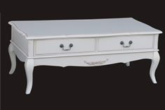 法式风格实木长茶几