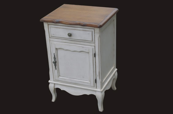 法式风格一门一抽床头柜