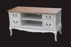 法式风格实木电视机柜