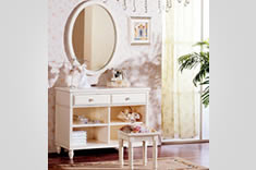 韩式田园风格梳妆台