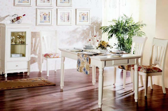 韩式田园风格餐桌