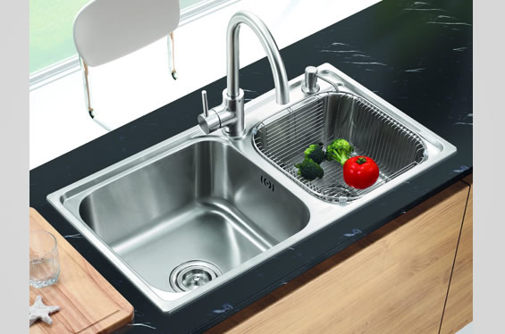 时尚双水槽