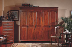 乡村风格纯实木七斗柜