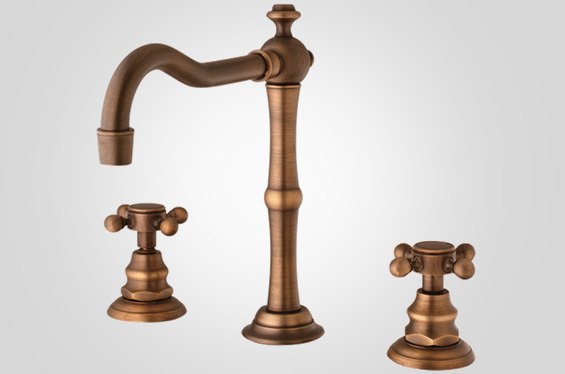 古铜色纯铜下进水龙头