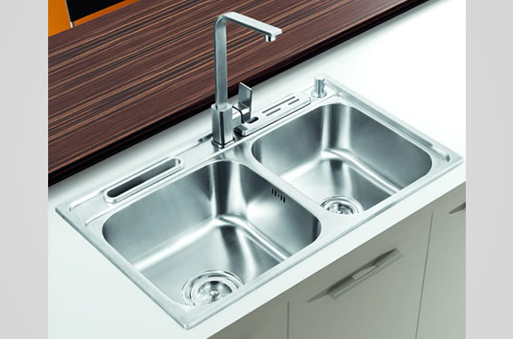 新颖不锈钢单盆水槽