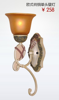 玻璃荷叶灯罩落地灯