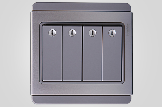 施耐德四开开关