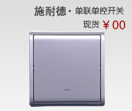 象牙白双控开关插座