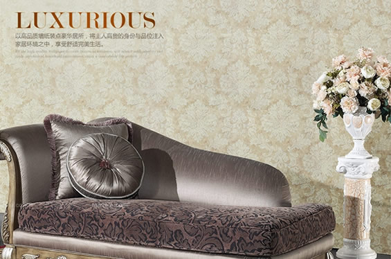 素雅的欧式墙纸¥152