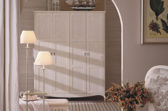 地中海四门衣柜