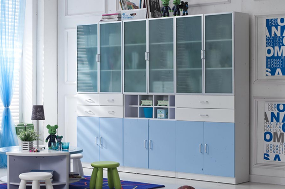 韩式田园组合书柜