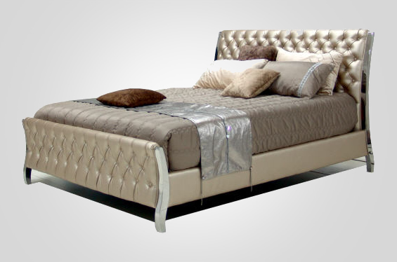 现代风格1.5米床