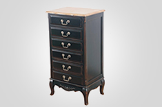 法式风格实木六斗柜