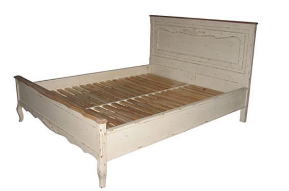 法式风格实木1.5米床