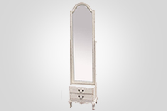 法式风格二抽立镜