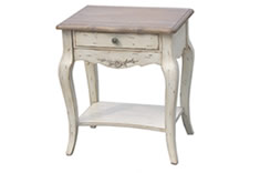 法式风格实木一抽电话桌