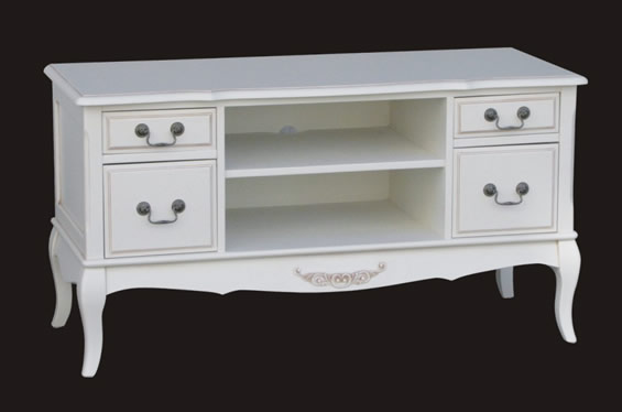 法式风格实木电视柜