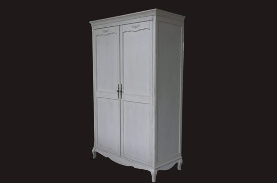 法式风格实木大衣柜