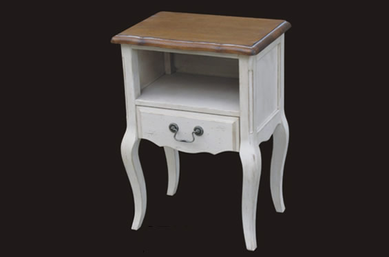 法式风格一抽床头柜