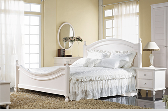 韩式田园1.8米床