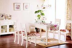 韩式田园风格餐椅