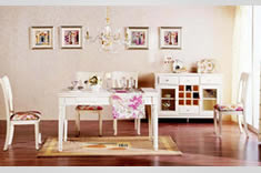 韩式田园风格餐桌